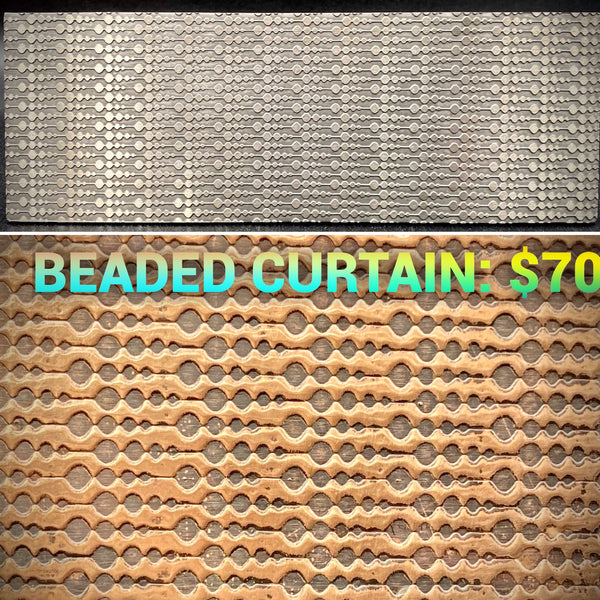 Beaded Curtain Texture Plate PREORDER